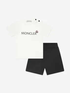 Moncler Enfant Baby Boys Short Set in Navy