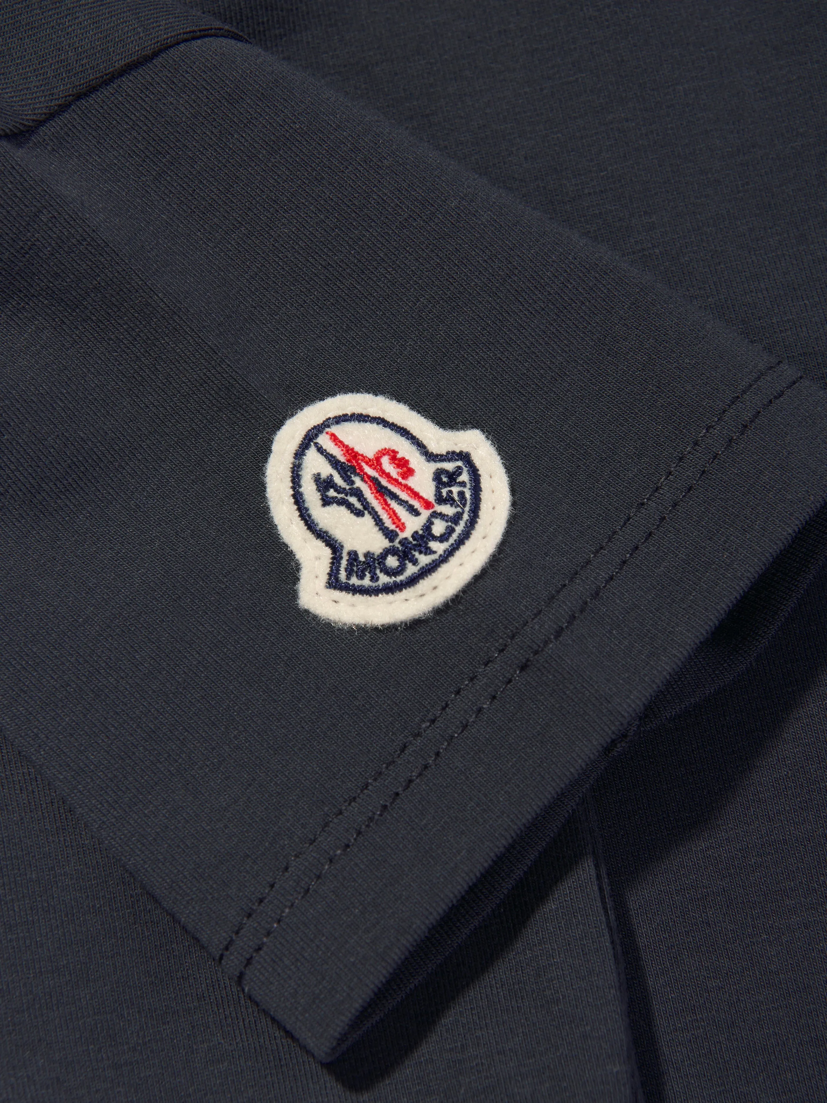 Moncler Enfant Baby Girls Logo T-Shirt in Navy