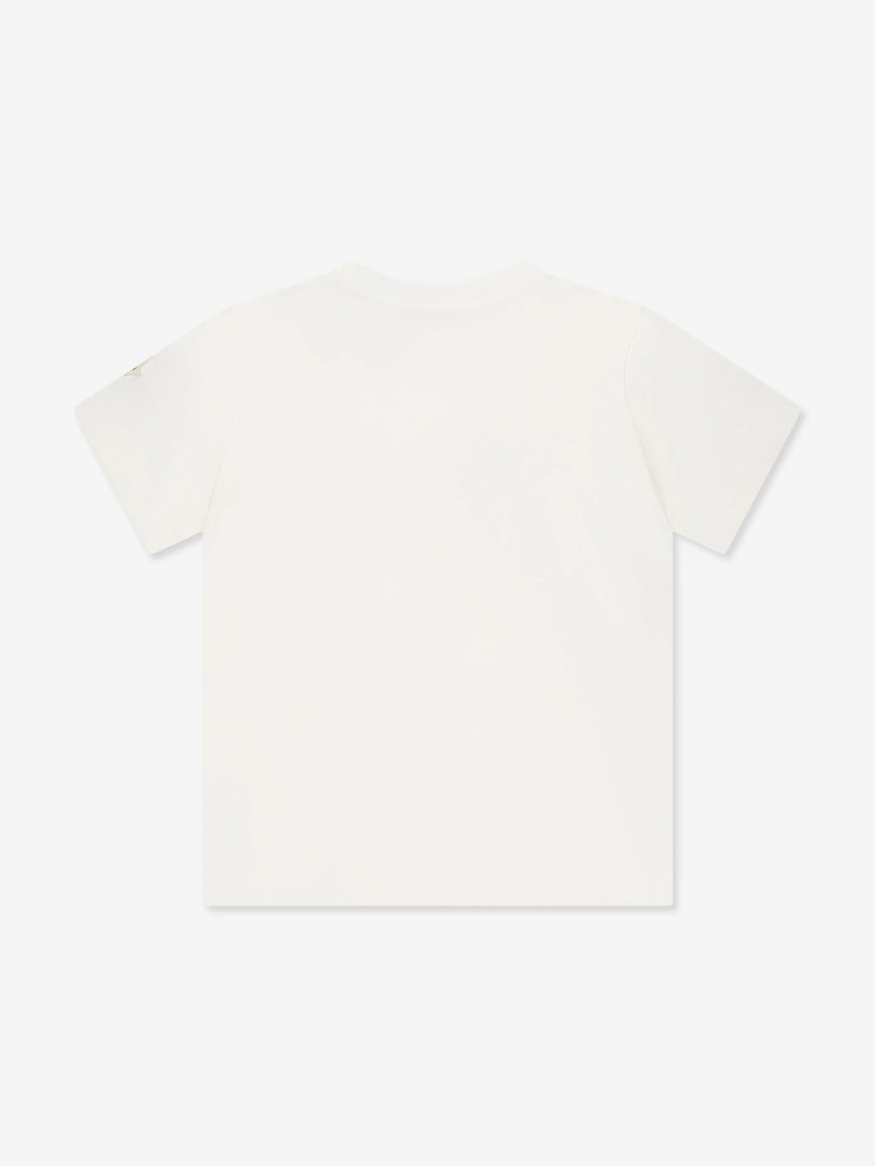 Moncler Enfant Boys Logo T-Shirt in White