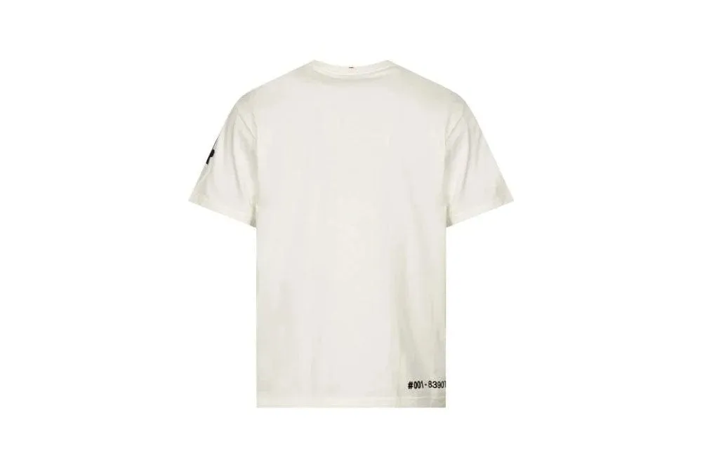 Moncler Grenoble Logo Print T-Shirt White