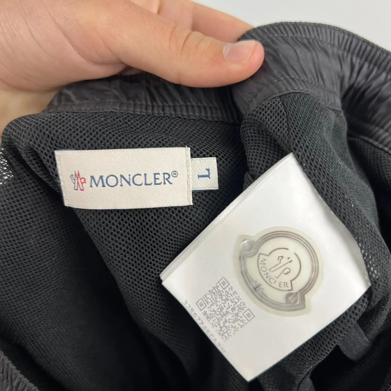 Moncler Logo Swim Shorts (L)