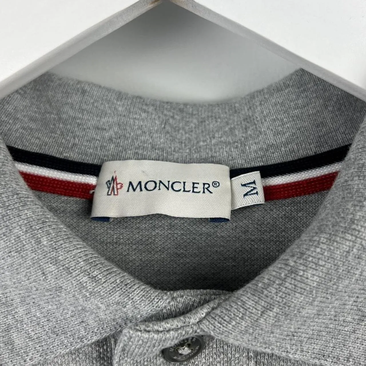 Moncler Maglia Logo Polo Shirt (M)