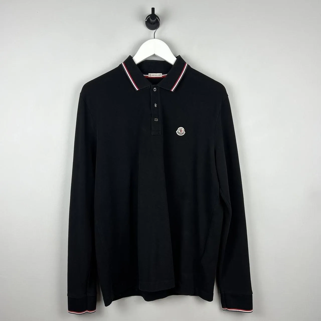 Moncler Maglia LS Polo Shirt (XL)