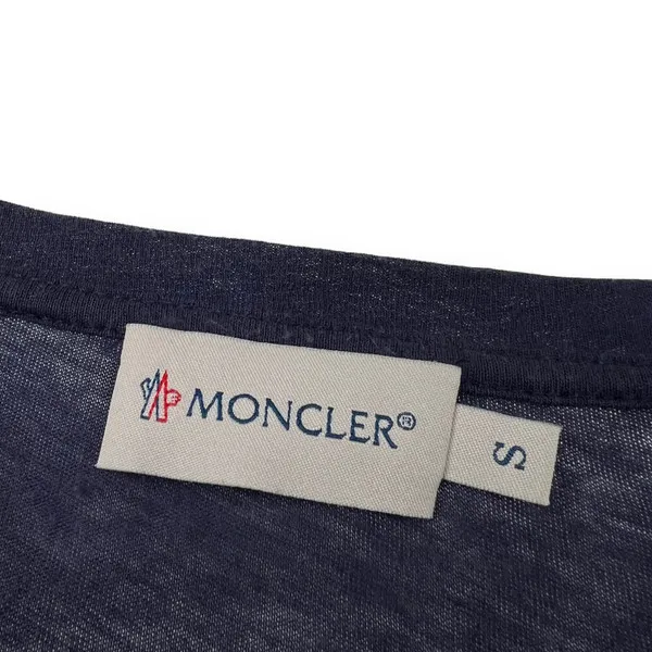 Moncler Women's Sequin Navy T Shirt 