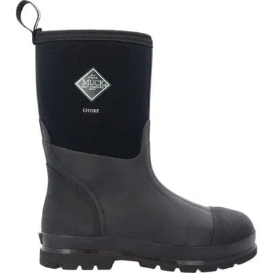 Muck Boot Men's Chore Black Mid Work Boot CHM000A