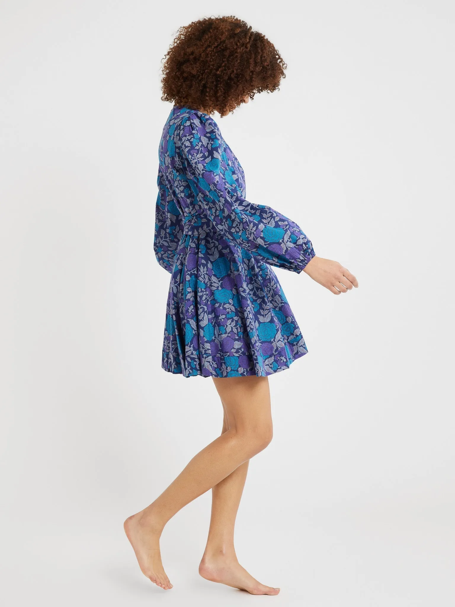 Nan Wrap Dress in Twilight