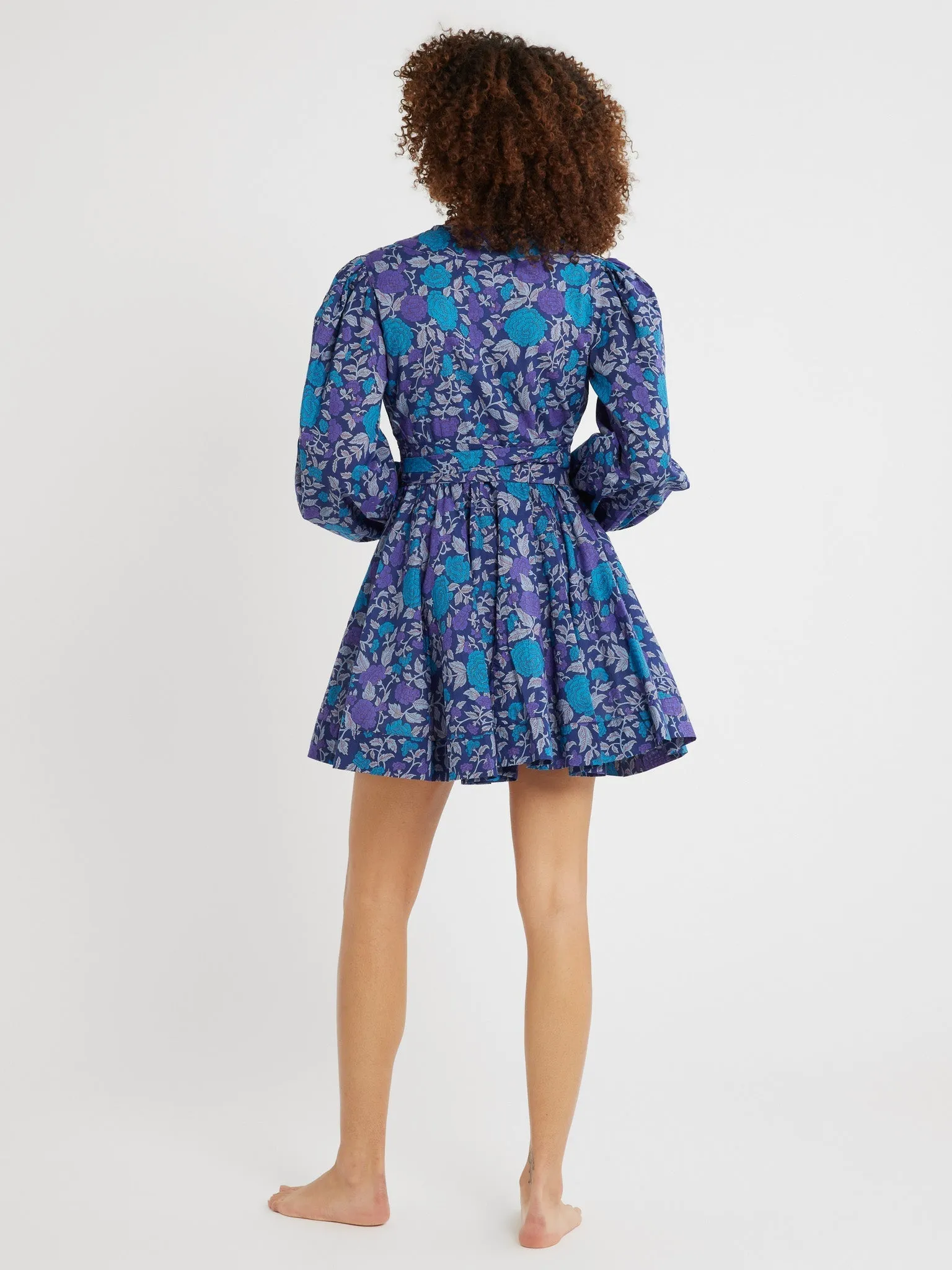 Nan Wrap Dress in Twilight