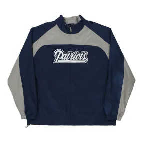 New England Patriots Nfl Team Apparel NFL Jacket - XL Navy Polyester Blend