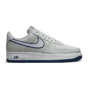 Nike air force 1 '07 (embroidered swoosh photon dust navy/ grey/ photon dust/ midnight navy/ white)