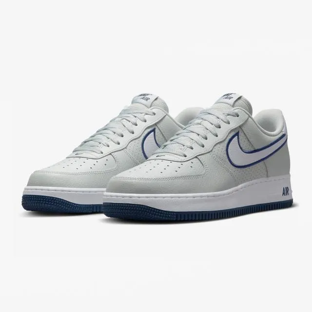 Nike air force 1 '07 (embroidered swoosh photon dust navy/ grey/ photon dust/ midnight navy/ white)