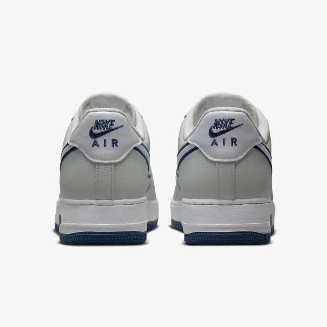 Nike air force 1 '07 (embroidered swoosh photon dust navy/ grey/ photon dust/ midnight navy/ white)