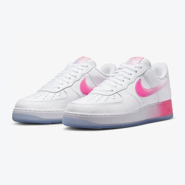 Nike air force 1 '07 (san francisco pack lotus flower/ white/ lotus pink/ yellow gold/ blue jay/ pin