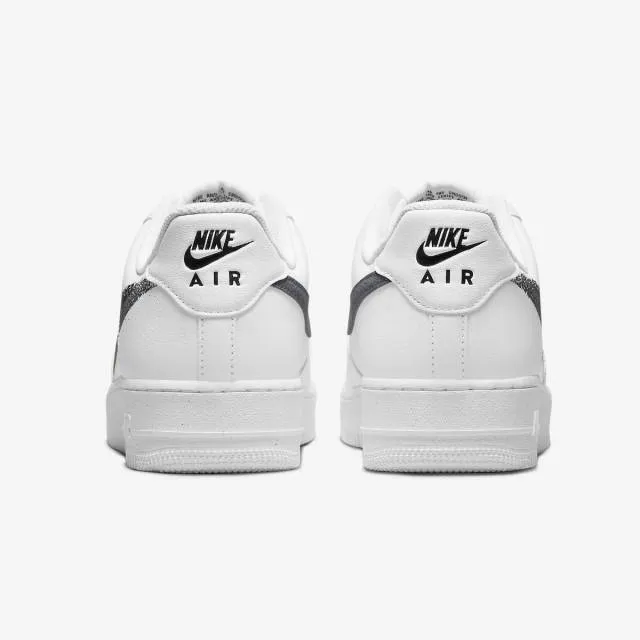 Nike air force 1 '07 (spray paint swoosh/ white/ cool grey/ black) men us 8-13 fd0660-100