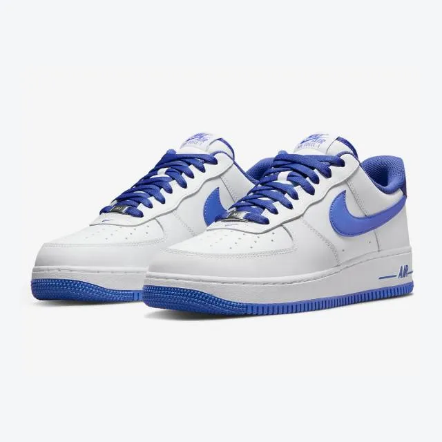 Nike air force 1 '07 (white medium blue/ white/ medium blue) men us 8-13 dh7561-104