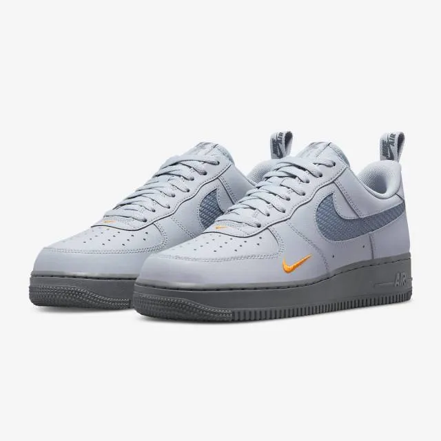 Nike air force 1 '07 (wolf grey kumquat/ wolf grey/ cool grey/ kumquat/ white) men us 8-13 dr0155-00