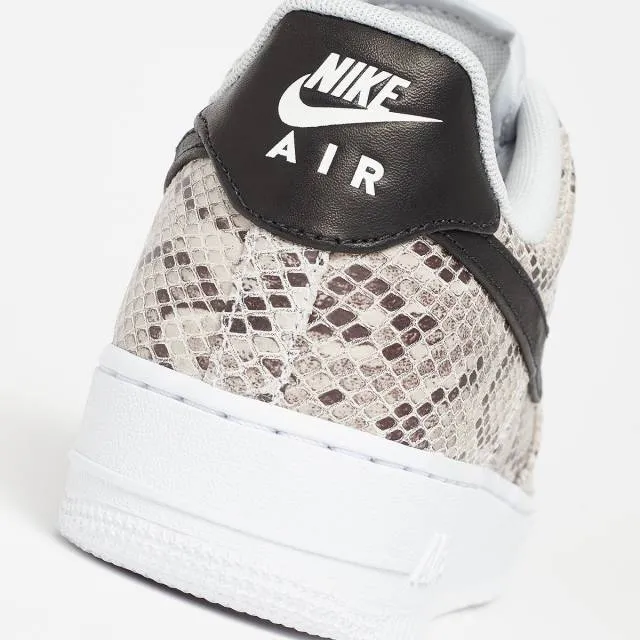 Nike air force 1 low (snakeskin/ black/ white/ brown) men 8-13 bq4424-100