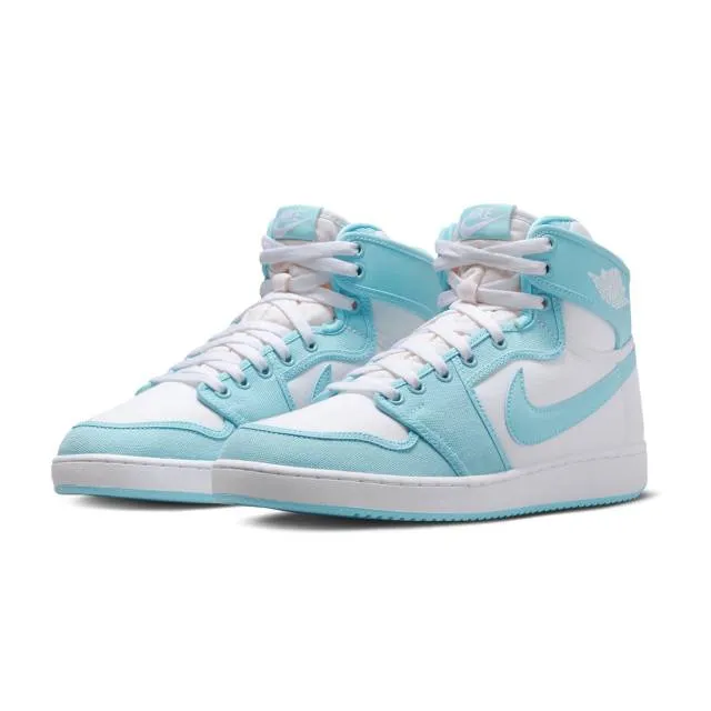 Nike air jordan 1 ko high (bleached aqua/ teal blue/ bleached aqua/ white) men us 8-13 do5047-411