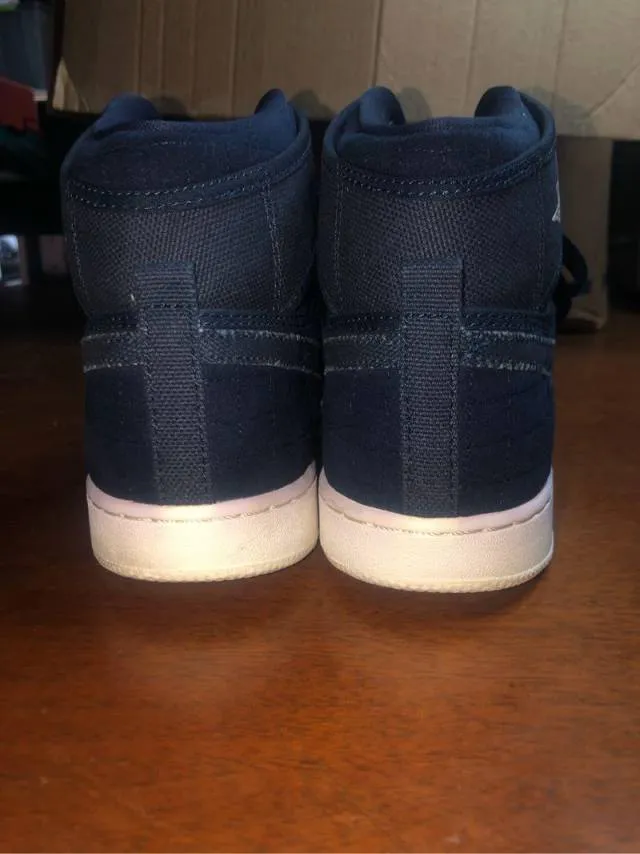 Nike air jordan 1 ko high og canvas obsidian