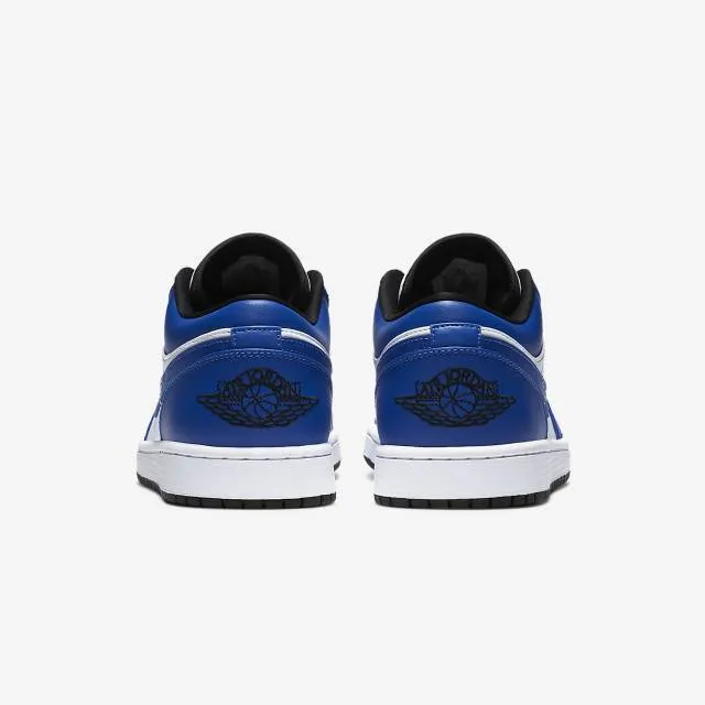 Nike air jordan 1 low (game royal/ white/ blue/ black) men us 8-13 553558-124