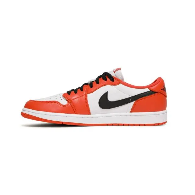 Nike air jordan 1 low og (starfish orange/ starfish white/ black)