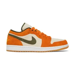 Nike air jordan 1 low se (ceramic/ white/ medium olive/ light cur