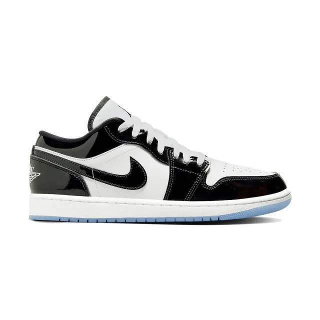 Nike air jordan 1 low se (concord/ white/ black) men us 8-13