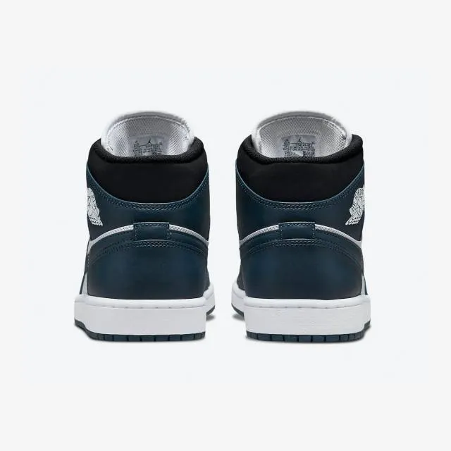 Nike Air Jordan 1 Mid (Armory Navy/ Dark Teal/ White/ Bl...