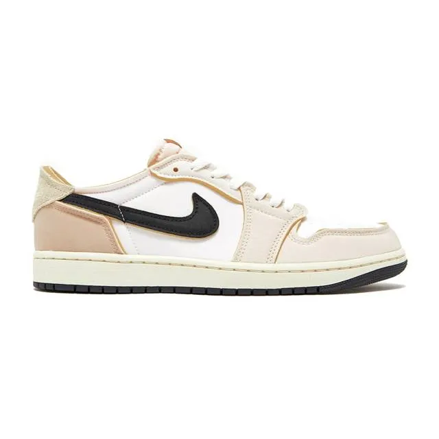 Nike air jordan 1 retro low og ex (coconut milk/ cream/ whit