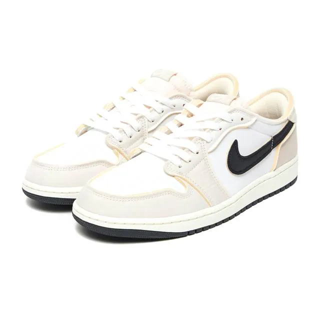 Nike air jordan 1 retro low og ex (coconut milk/ cream/ whit