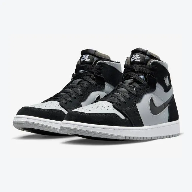 Nike air jordan 1 zoom cmft (black light smoke grey/ black/