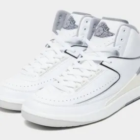 Nike air jordan 2 retro cement grey white sail black