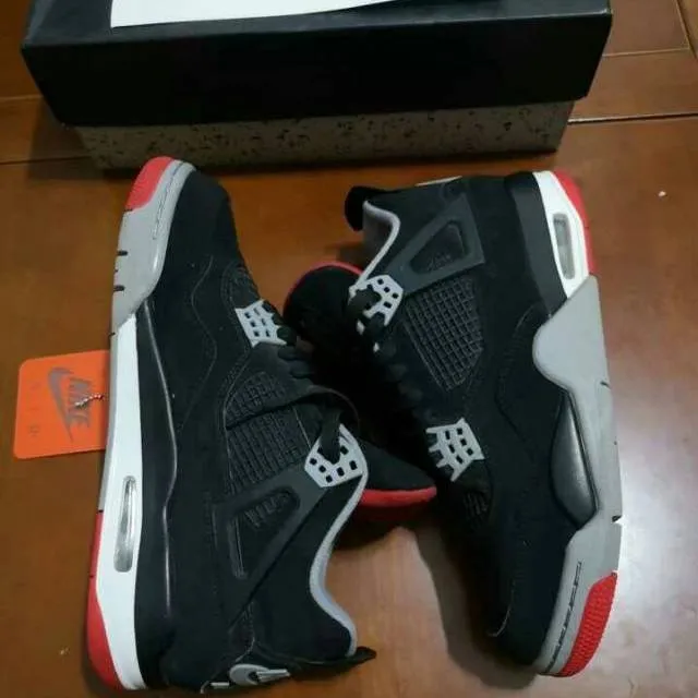 Nike air jordan 4 retro og bred gs