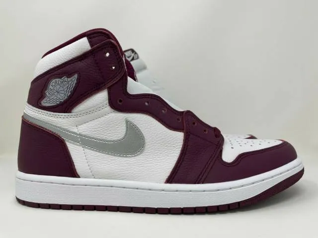 Nike air jordan retro i 1 high og bordeaux 2021 purple men's size 11 555088-611