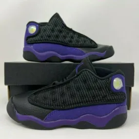 Nike air jordan retro xiii 13 td court purple 2022 toddler size 10c 414581-015