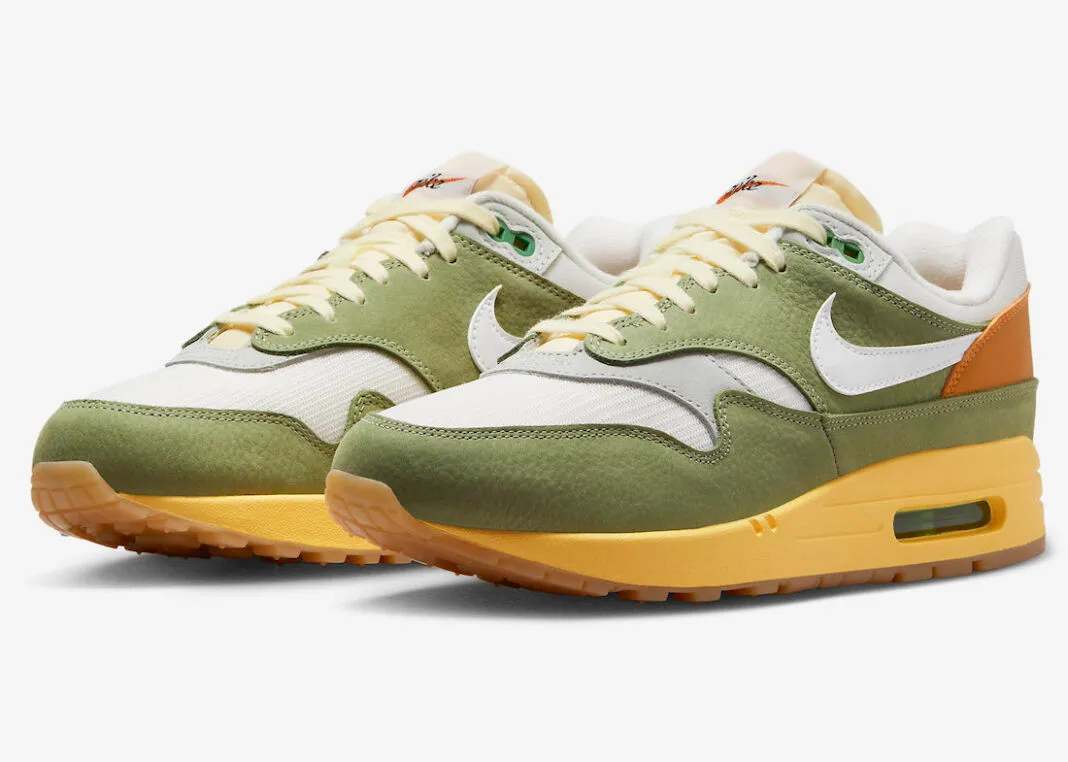 Nike Air Max 1 Design by Japan Green White Orange FD0395-386