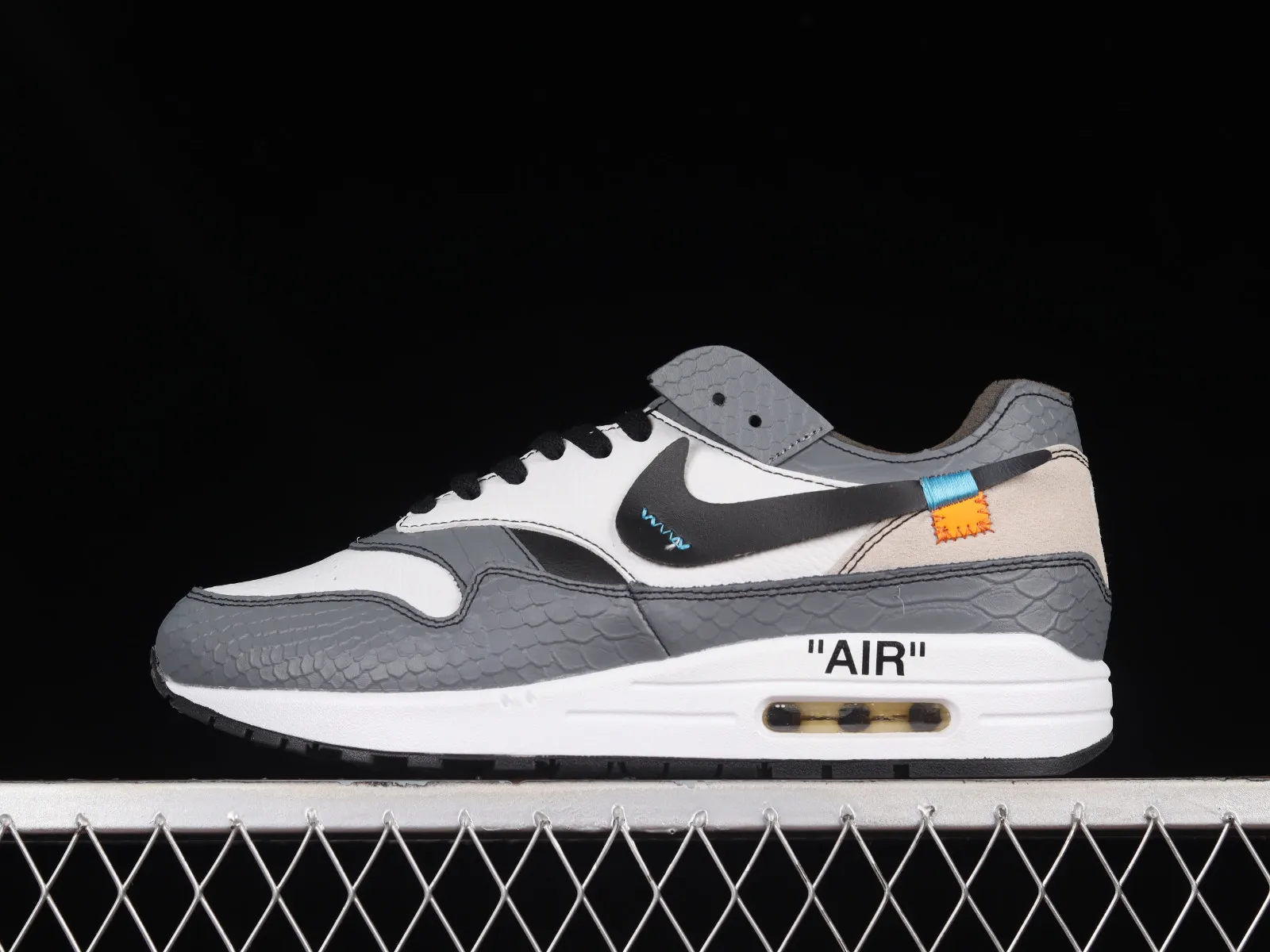 Nike Air Max 1 Off-White Dark Grey Black AA7293-007