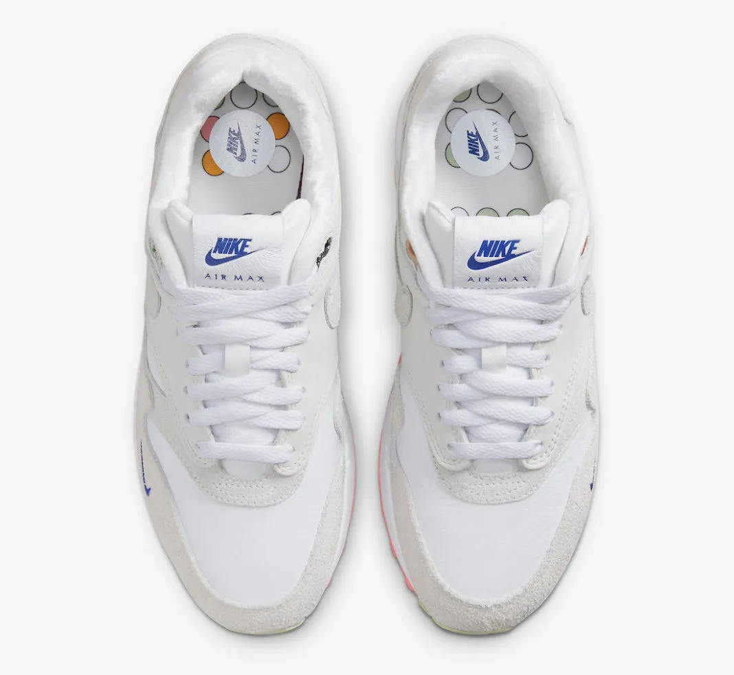 Nike Air Max 1 Premium Pom Pom Polka Dot Sail White FB4959-121