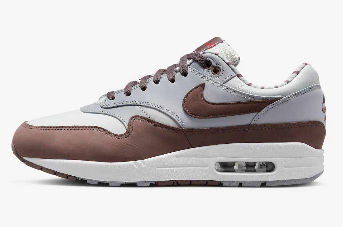 Nike Air Max 1 Premium Shima Shima Plum Eclipse Wolf Grey White Siren Red FB8916-100