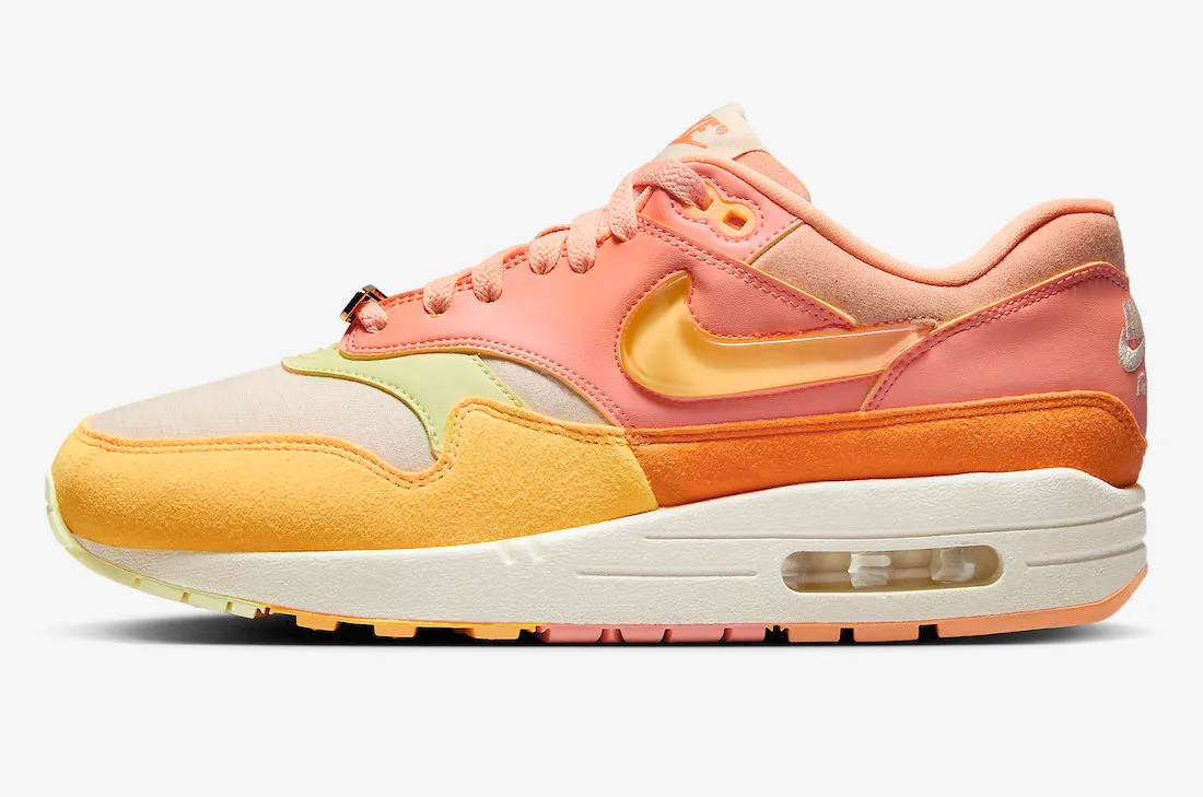 Nike Air Max 1 Puerto Rico Orange Frost Citron Pulse Coconut Milk FD6955-800