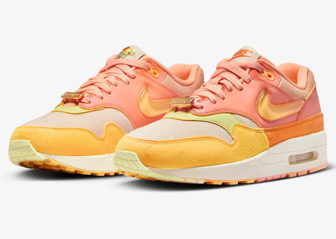 Nike Air Max 1 Puerto Rico Orange Frost Citron Pulse Coconut Milk FD6955-800