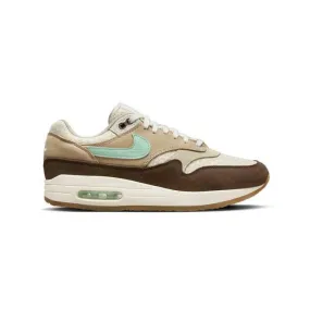 Nike air max 1 retro (crepe hemp 2022/ medium brown/ mint green foam/ mushroom/ muslin) men us 8-13