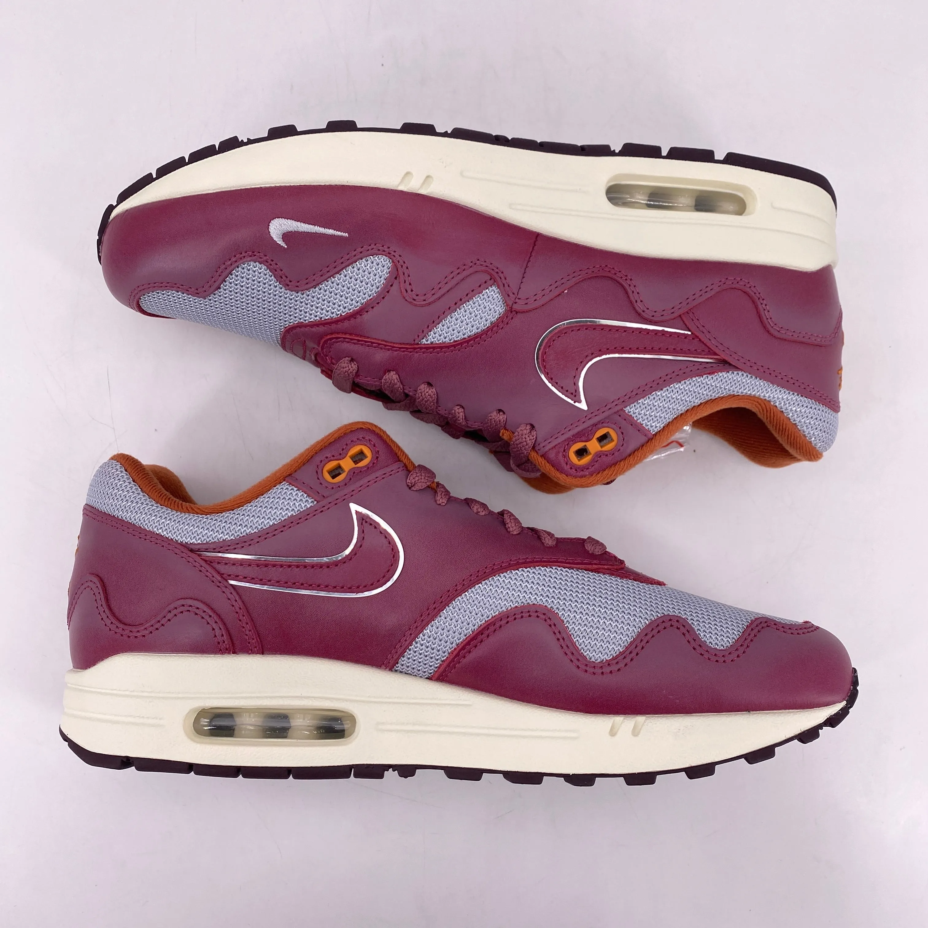 Nike Air Max 1 Rush Maroon 2021 New Size 10.5