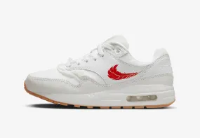 Nike Air Max 1 The Bay GS White University Red FJ4628-100