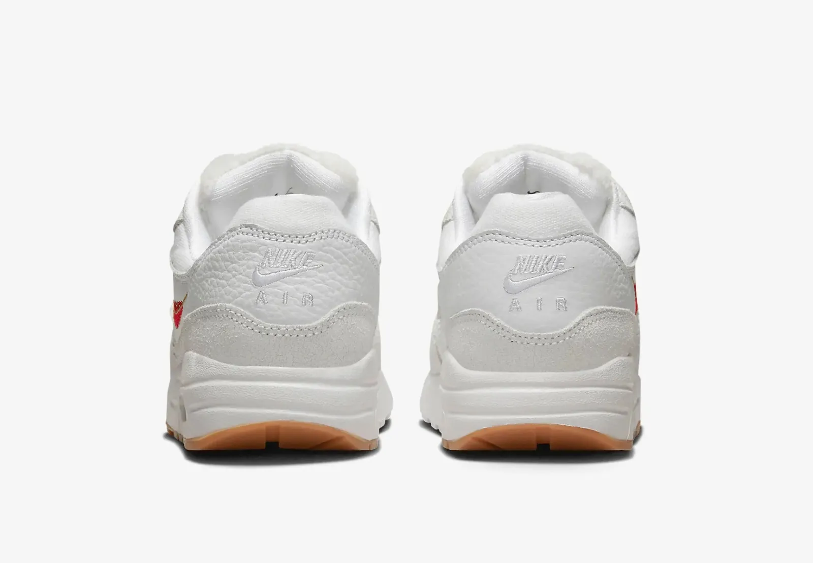 Nike Air Max 1 The Bay GS White University Red FJ4628-100