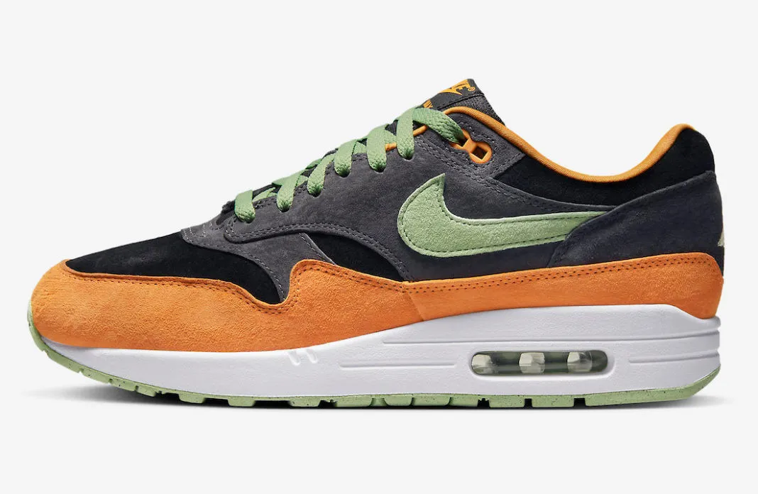 Nike Air Max 1 Ugly Duckling Anthracite Honeydew Black Kumquat DZ0482-001