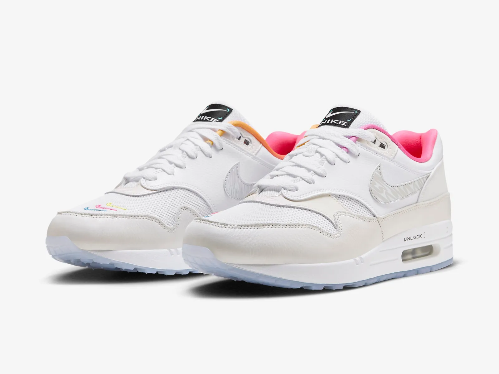 Nike Air Max 1 Unlock Your Space White Pink FN0608-101