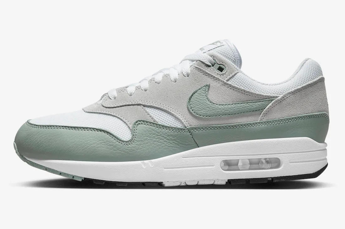 Nike Air Max 1 White Mica Green Photon Dust Black DZ4549-100