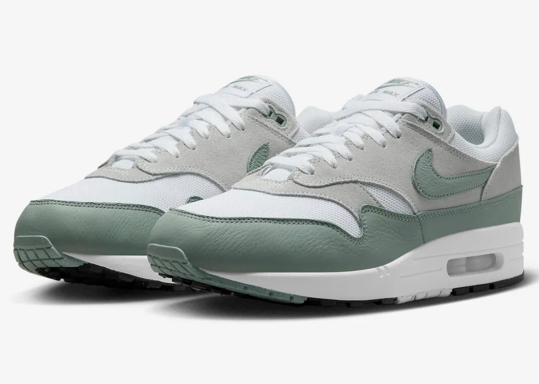 Nike Air Max 1 White Mica Green Photon Dust Black DZ4549-100