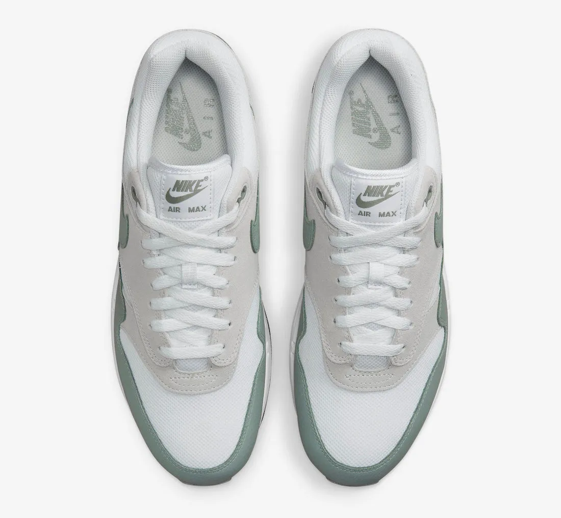 Nike Air Max 1 White Mica Green Photon Dust Black DZ4549-100