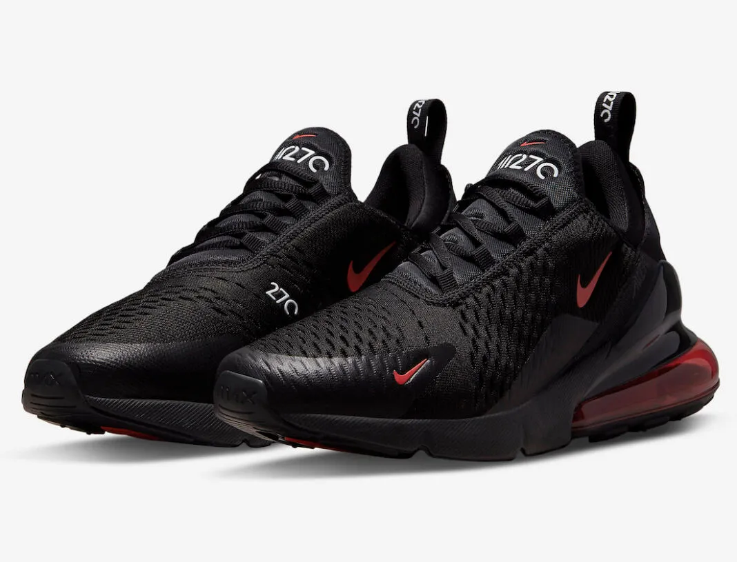 Nike Air Max 270 Bred Black White University Red DR8616-002